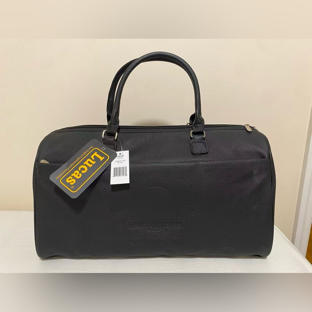 NWT Lucas Hard Rock Atlantic City Travel Gym Bag Black